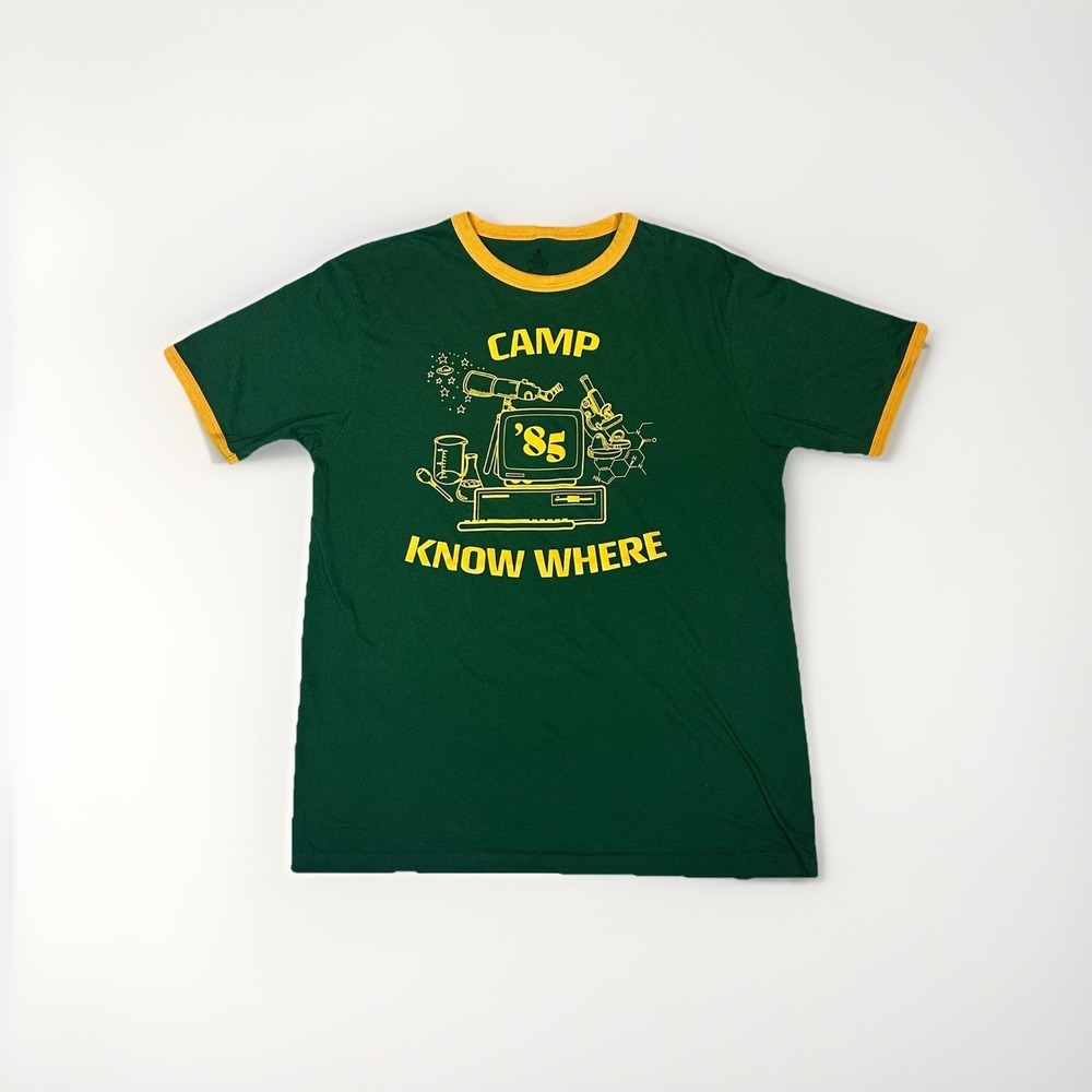 Universal Studios Halloween Horror Nights 2019 "Camp Know Where '85" T-Shirt  L
